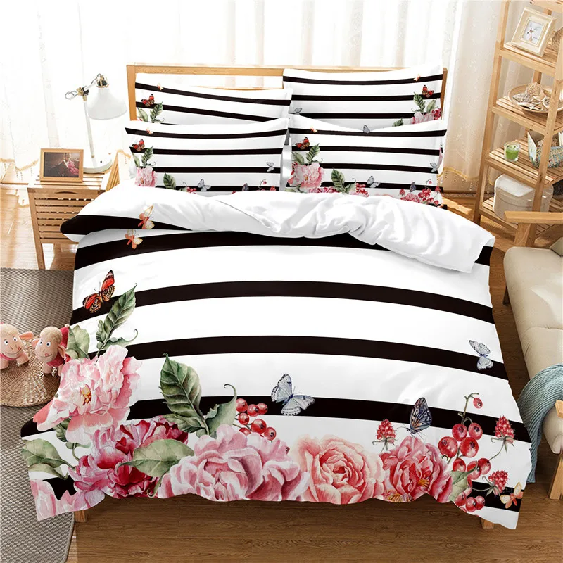 الزهور طقم سرير حاف مجموعة غطا - مراجعة Linen Duvet Cover وسعره