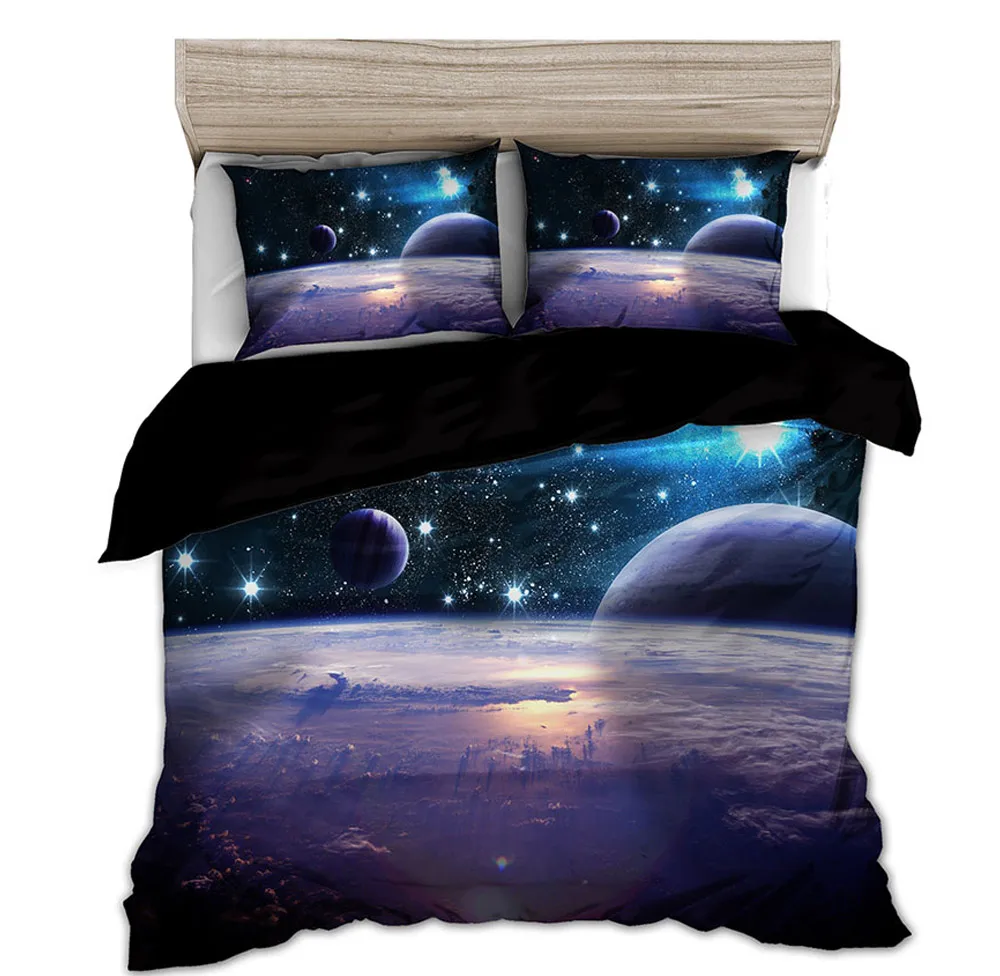 الفضاء ستار ثلاثية الأبعاد غال - مراجعة Linen Duvet Cover وسعره