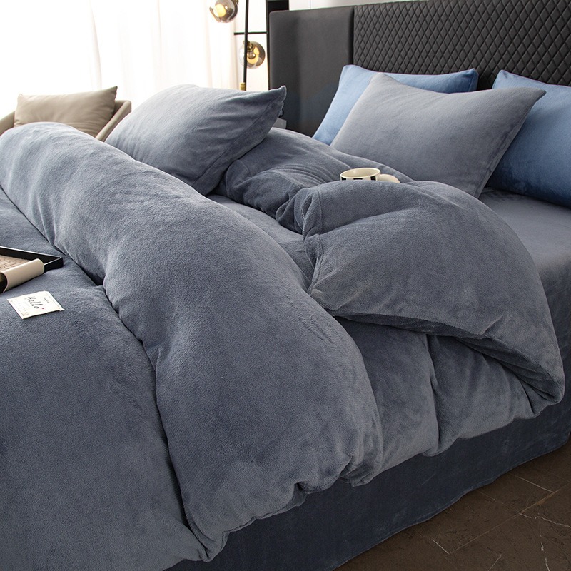 طقم أغطية سرير من المخمل السمي - مراجعة Linen Duvet Cover وسعره