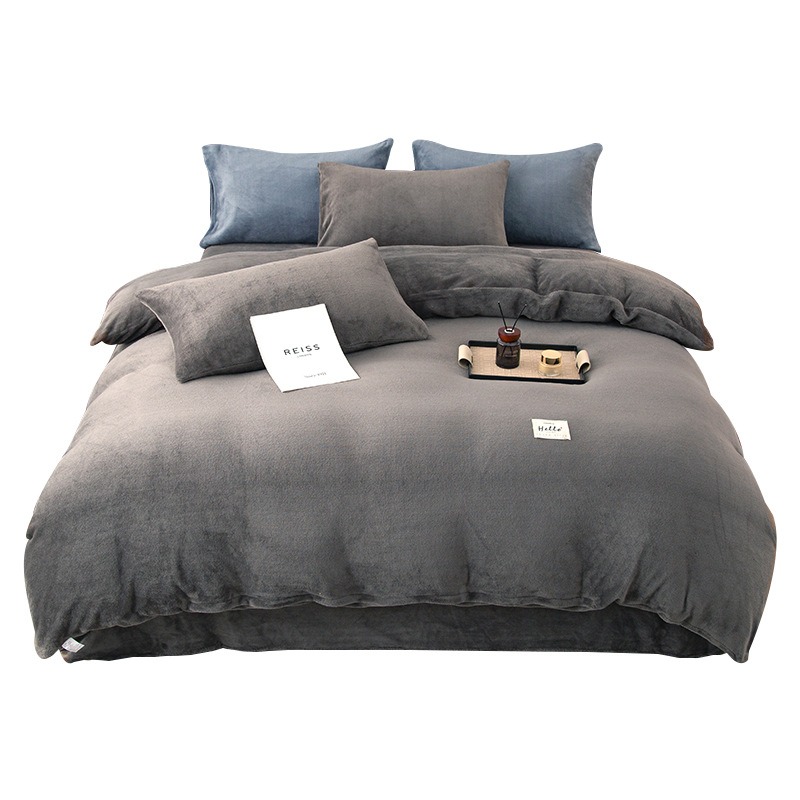 طقم أغطية سرير من المخمل السمي - مراجعة Linen Duvet Cover وسعره