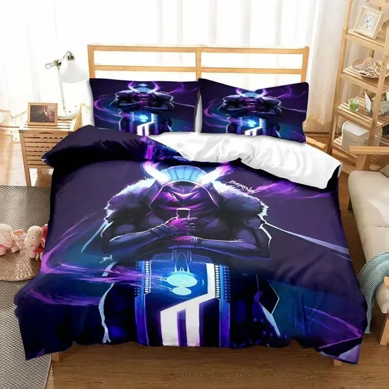 طقم سرير مطبوع بتصميم لعبة دست - مراجعة Linen Duvet Cover وسعره