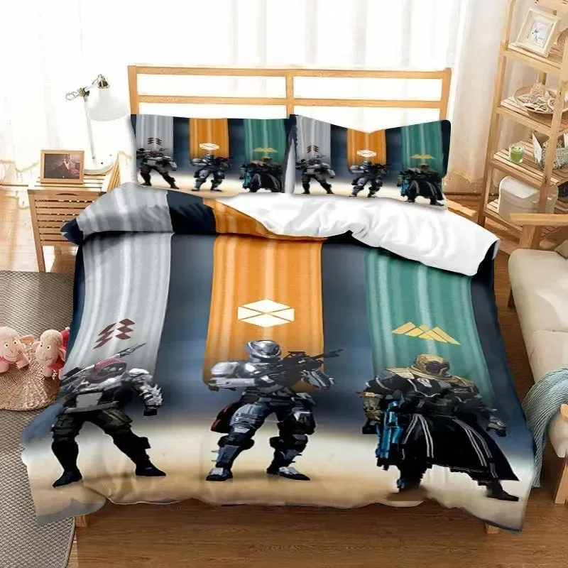 طقم سرير مطبوع بتصميم لعبة دست - مراجعة Linen Duvet Cover وسعره
