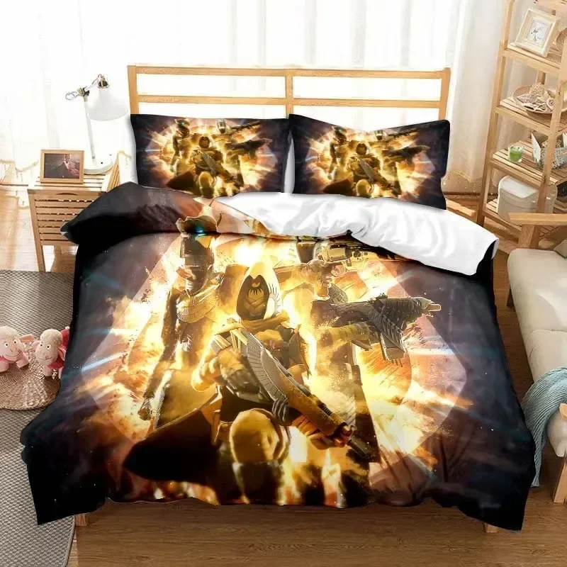 طقم سرير مطبوع بتصميم لعبة دست - مراجعة Linen Duvet Cover وسعره
