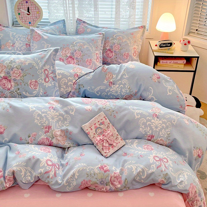طقم أغطية سرير ريفي من 4 قطع،  - مراجعة Linen Duvet Cover وسعره