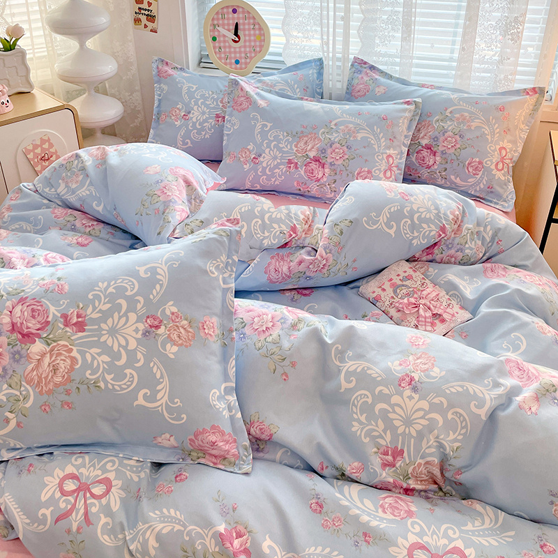 طقم أغطية سرير ريفي من 4 قطع،  - مراجعة Linen Duvet Cover وسعره