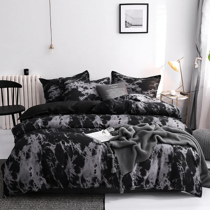 طقم لحاف سرير فاخر مع غطاء وسا - مراجعة Linen Duvet Cover وسعره