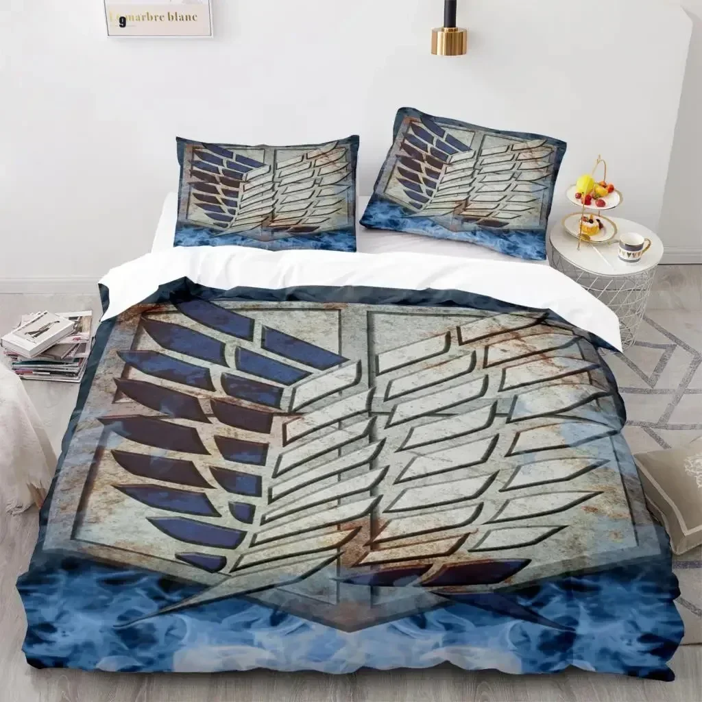 طقم سرير مطبوع بتصميم أنيمي هج - مراجعة Linen Duvet Cover وسعره